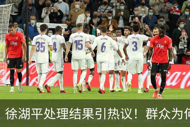 徐湖平处理结果引热议！群众为何普遍难以信服？
