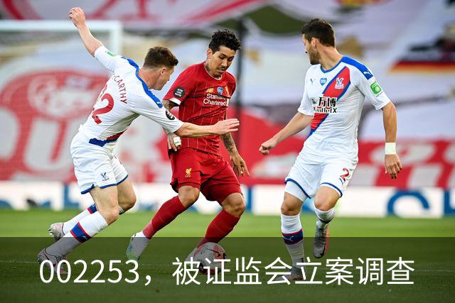 002253，被证监会立案调查